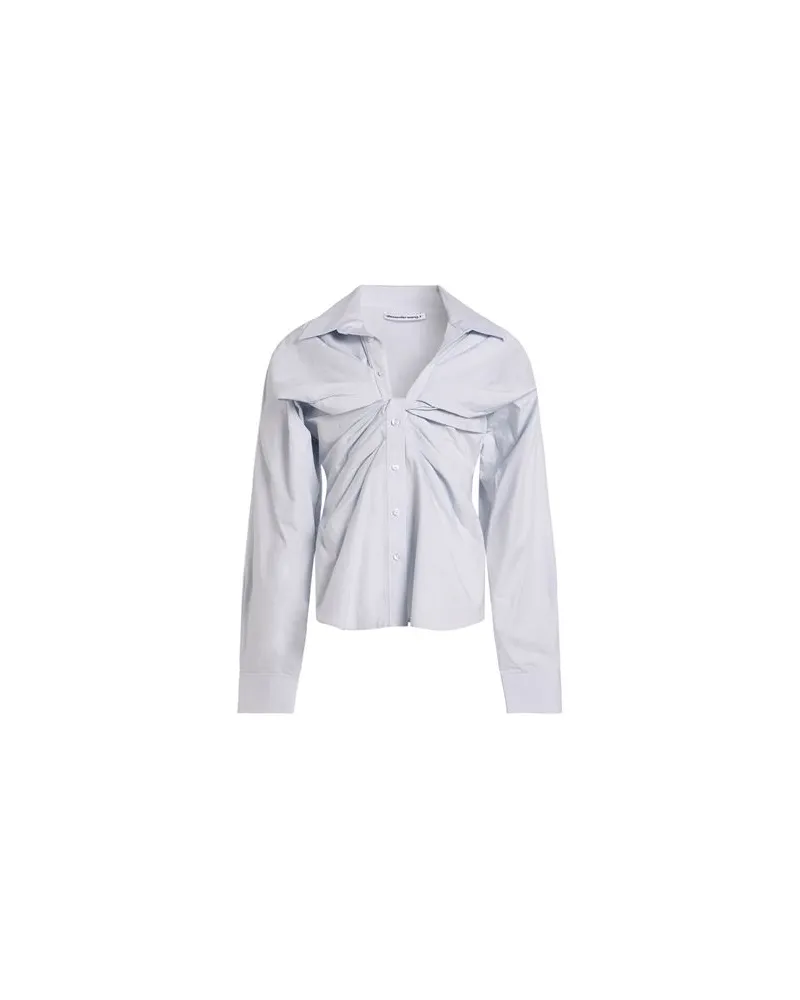 Alexander Wang TOPS - Hemdenauf YOOX.COM Himmelblau