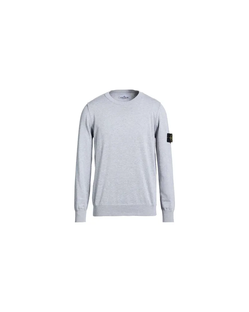 Stone Island STRICKWAREN - Pulloverauf YOOX.COM Hellgrau