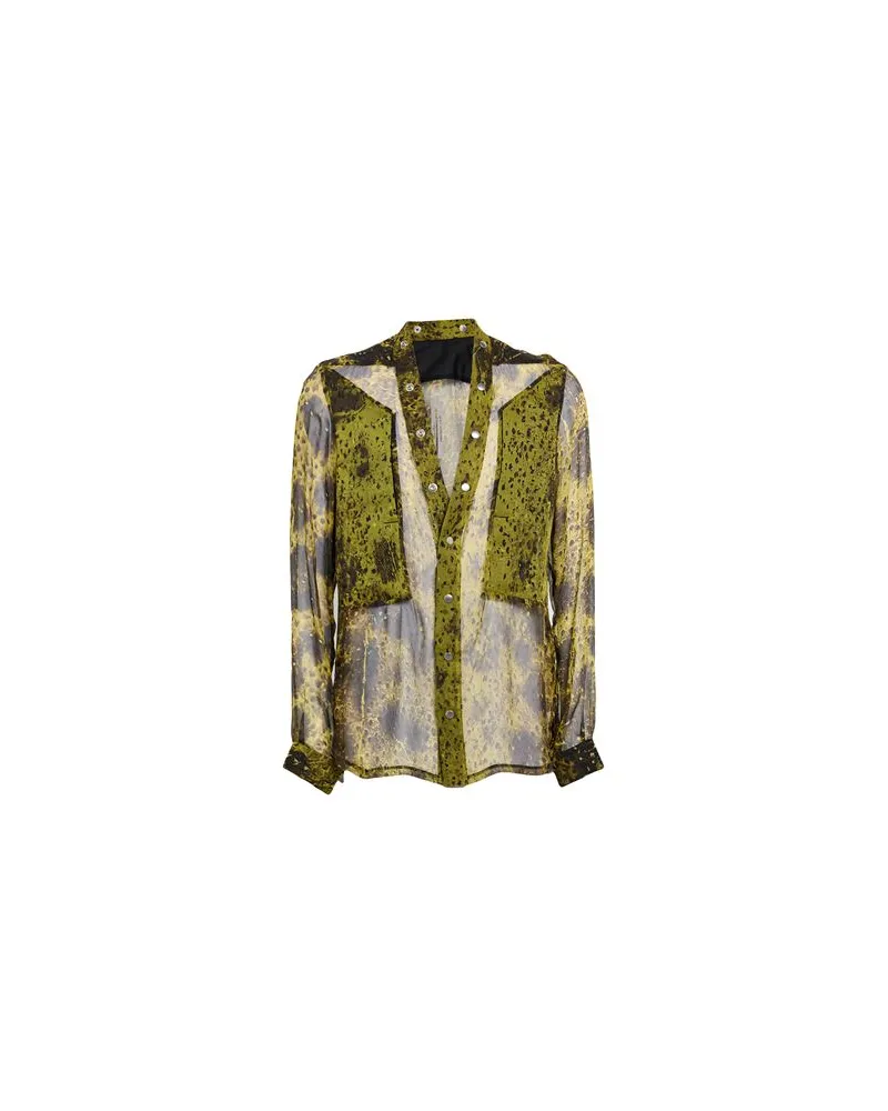 Rick Owens TOPS - Hemdenauf YOOX.COM Limettengrün