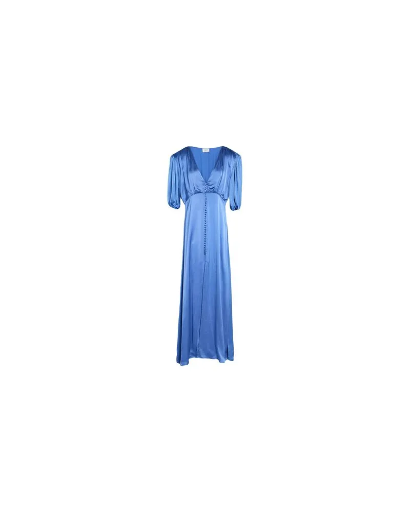MVP Wardrobe KLEIDER - Maxi-Kleiderauf YOOX.COM Azurblau