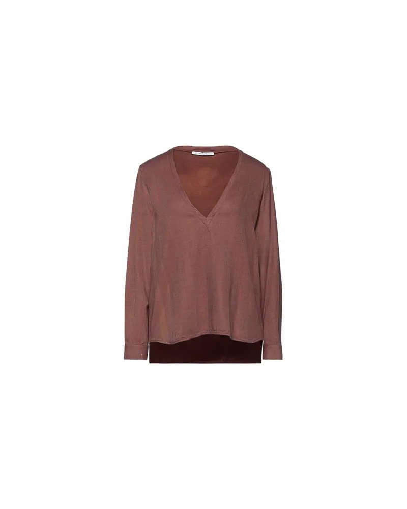 Aglini TOPS - Topsauf YOOX.COM Braun