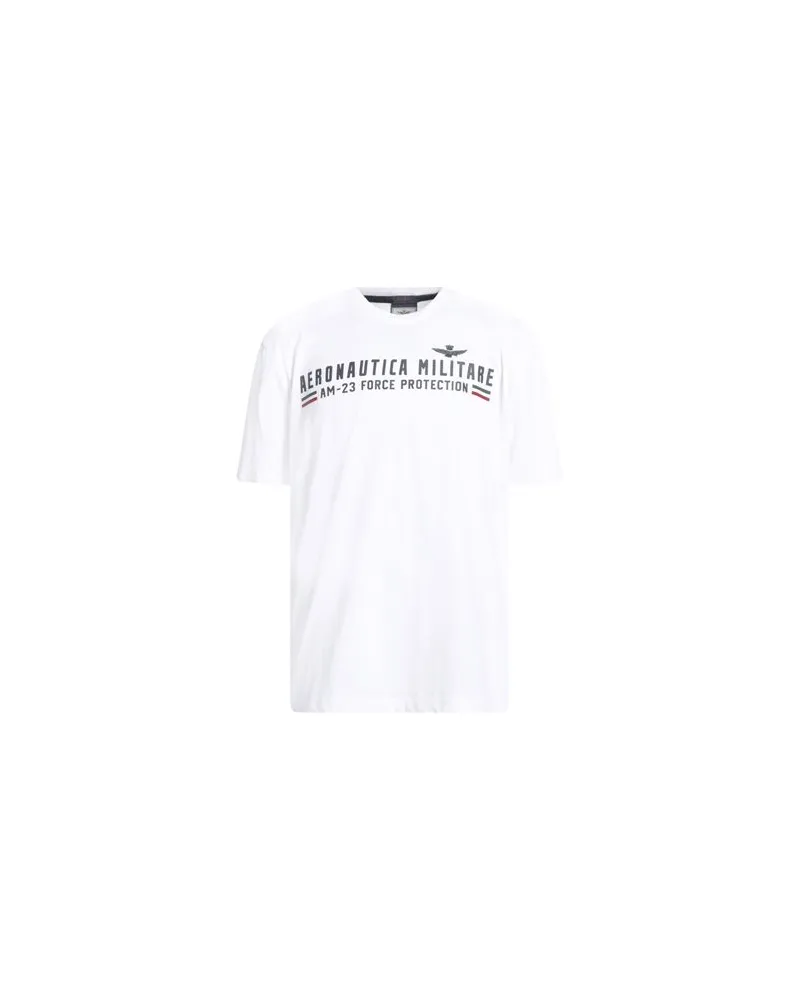 Aeronautica Militare TOPS - T-shirtsauf YOOX.COM Weiß