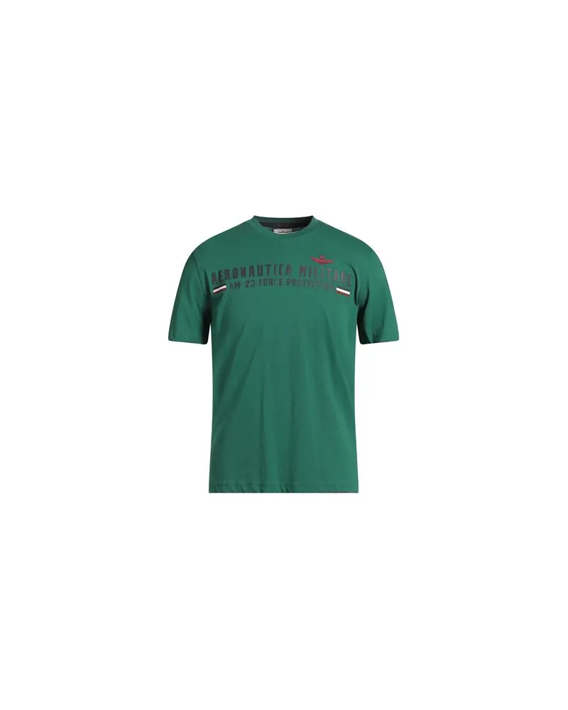 Aeronautica Militare TOPS - T-shirtsauf YOOX.COM Grün