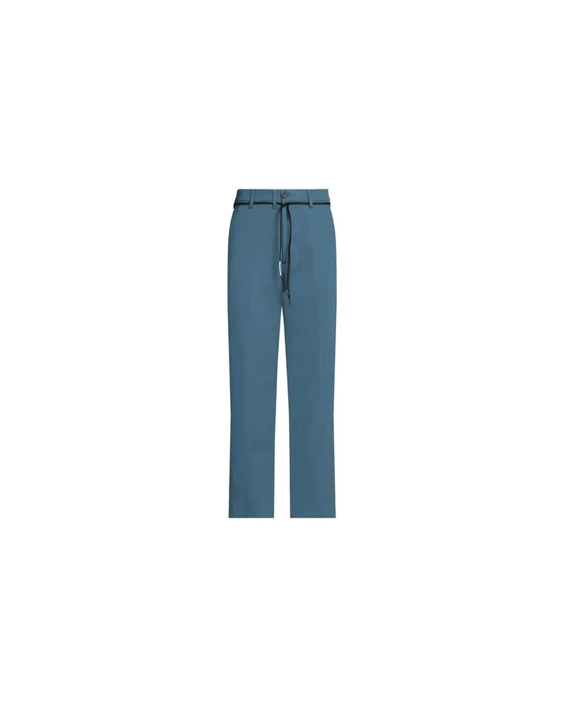 Marni HOSEN & RÖCKE - Hosenauf YOOX.COM Taubenblau