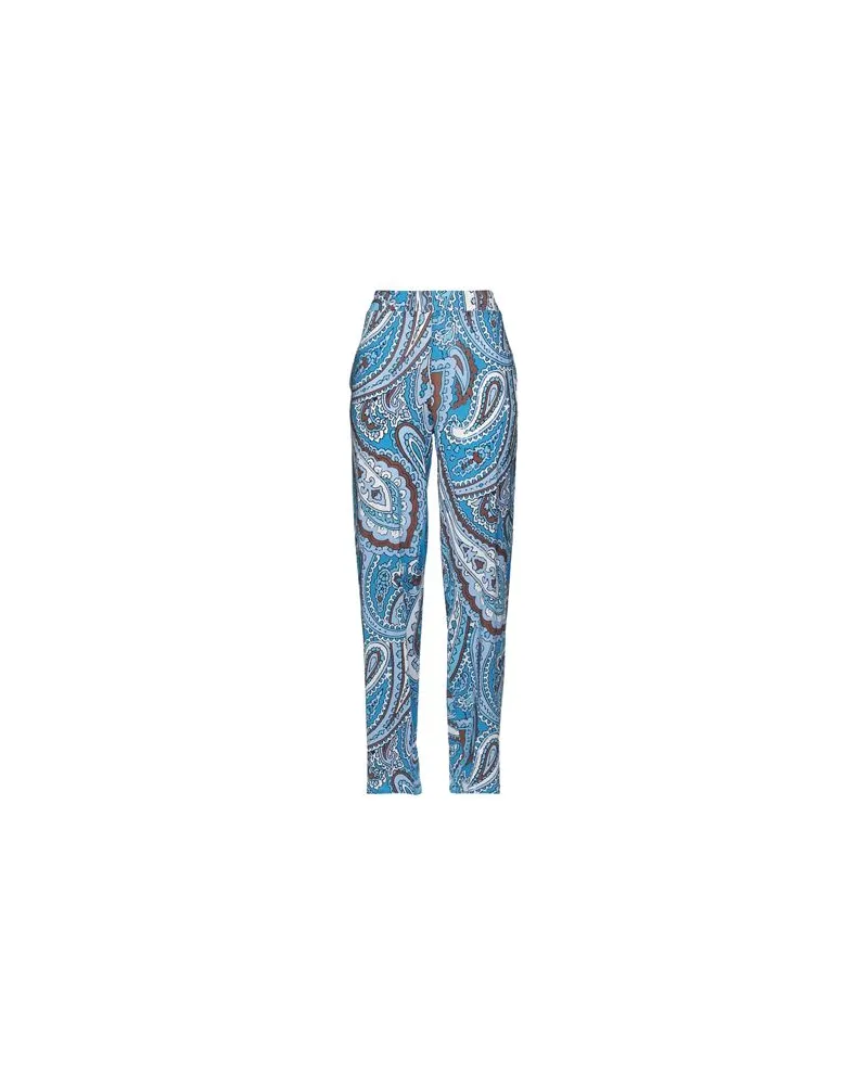 Camicettasnob HOSEN & RÖCKE - Hosenauf YOOX.COM Azurblau