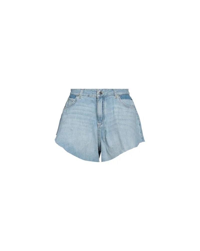Pinko HOSEN & RÖCKE - Jeansshortsauf YOOX.COM Blau
