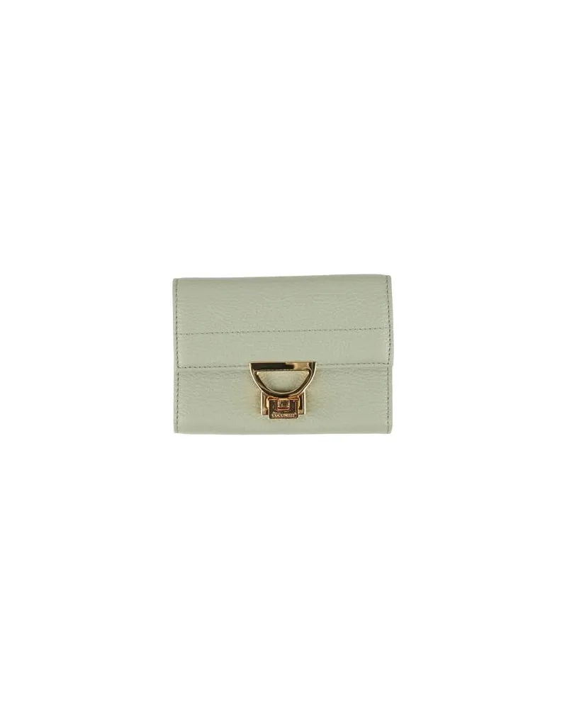 Coccinelle Kleinlederwaren - Brieftaschenauf YOOX.COM Salbeigrün