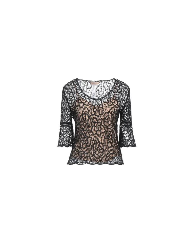 Twin-Set STRICKWAREN - Pulloverauf YOOX.COM Schwarz