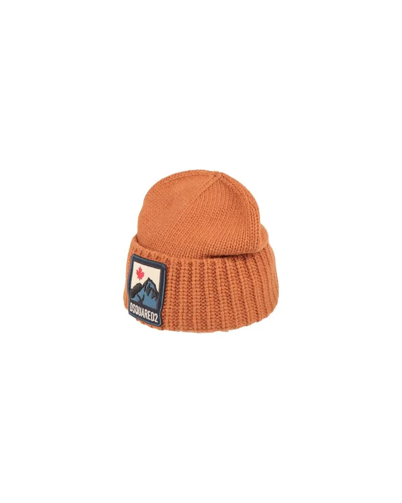 Dsquared2 ACCESSOIRES - Mützen & Hüteauf YOOX.COM Kamel