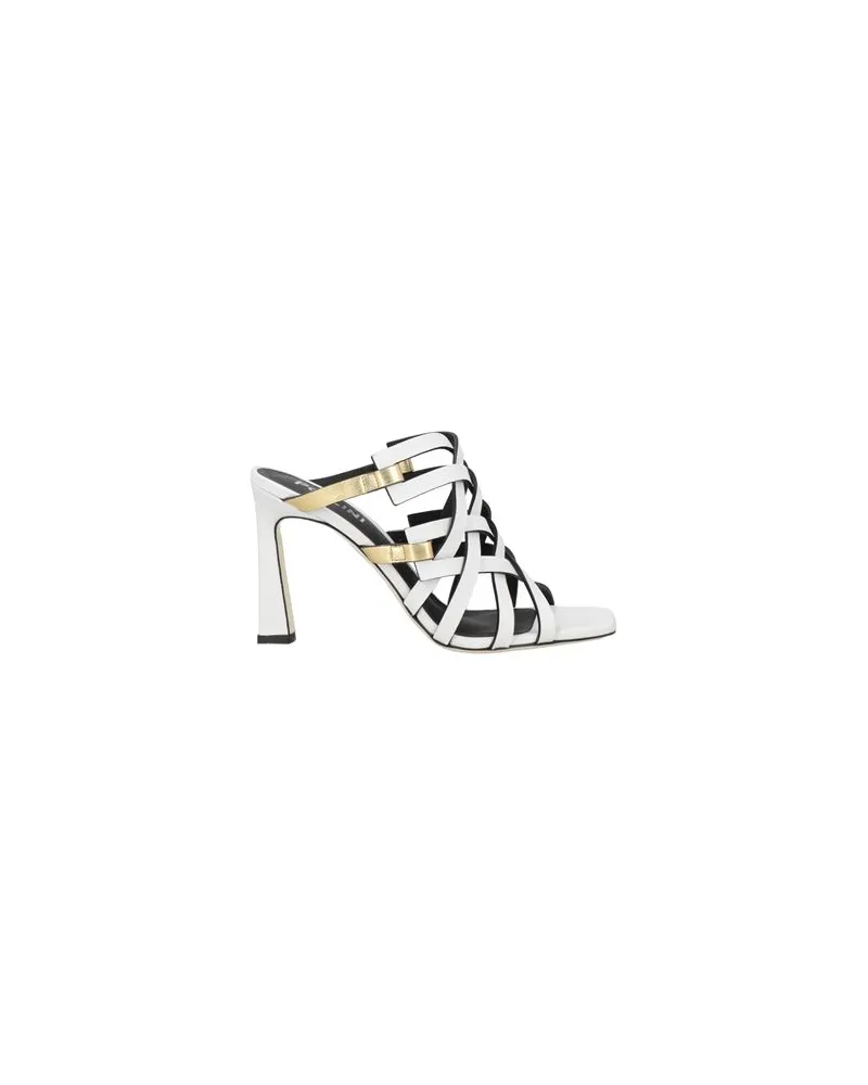 Pollini SCHUHE - Sandalenauf YOOX.COM Weiß