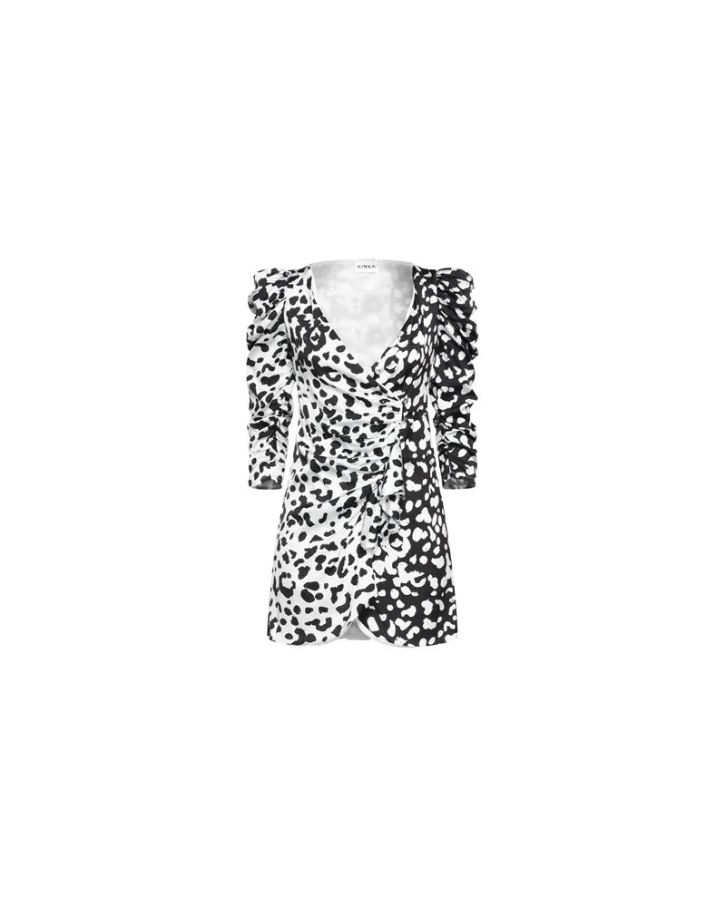 AINEA KLEIDER - Mini-Kleiderauf YOOX.COM Schwarz
