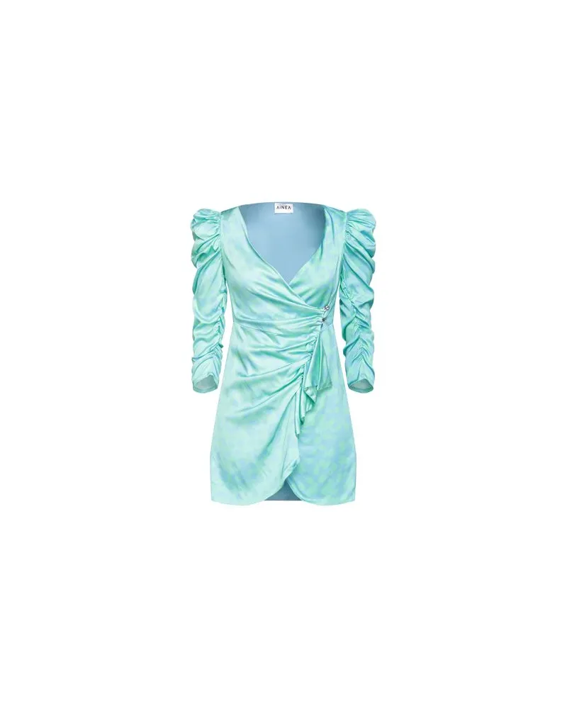 AINEA KLEIDER - Mini-Kleiderauf YOOX.COM Himmelblau