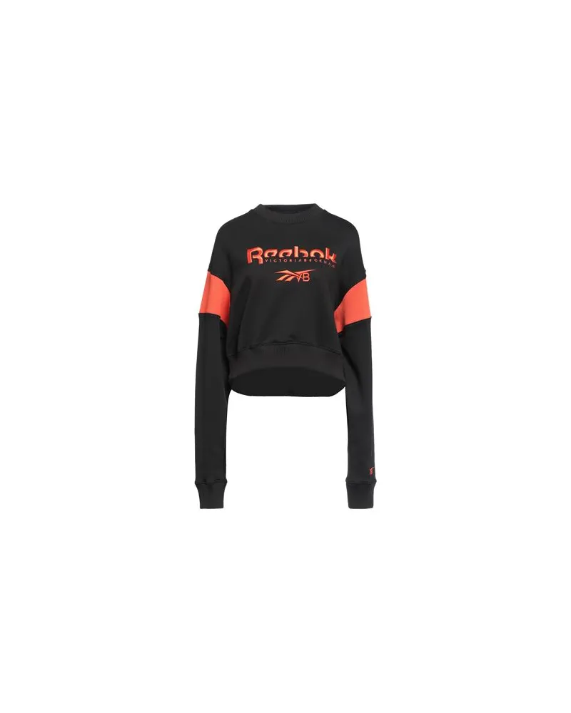 Reebok TOPS - Sweatshirtsauf YOOX.COM Schwarz