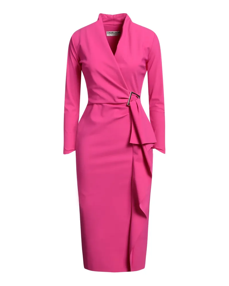 Chiara Boni Midi-Kleid Fuchsia