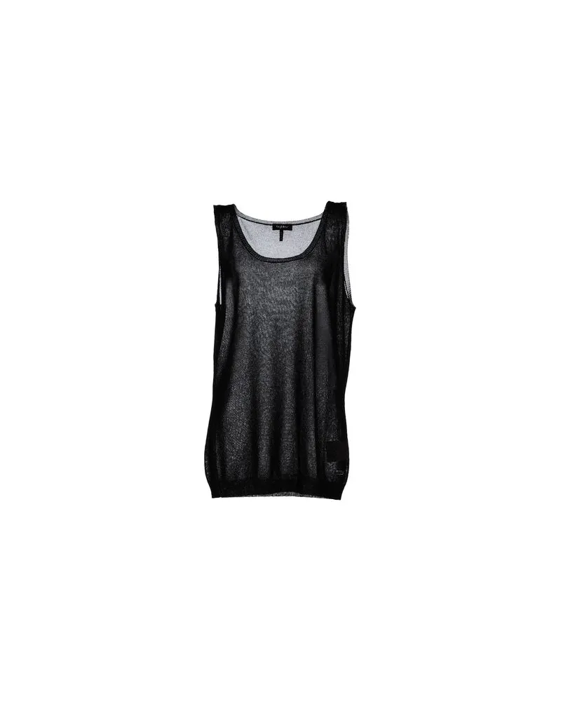 Byblos STRICKWAREN - Ärmellose Pullisauf YOOX.COM Schwarz