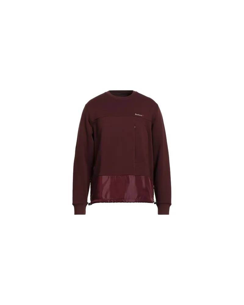 Barbour TOPS - Sweatshirtsauf YOOX.COM Bordeaux