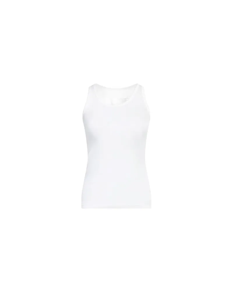 Maison Margiela TOPS - Tank Topsauf YOOX.COM Weiß