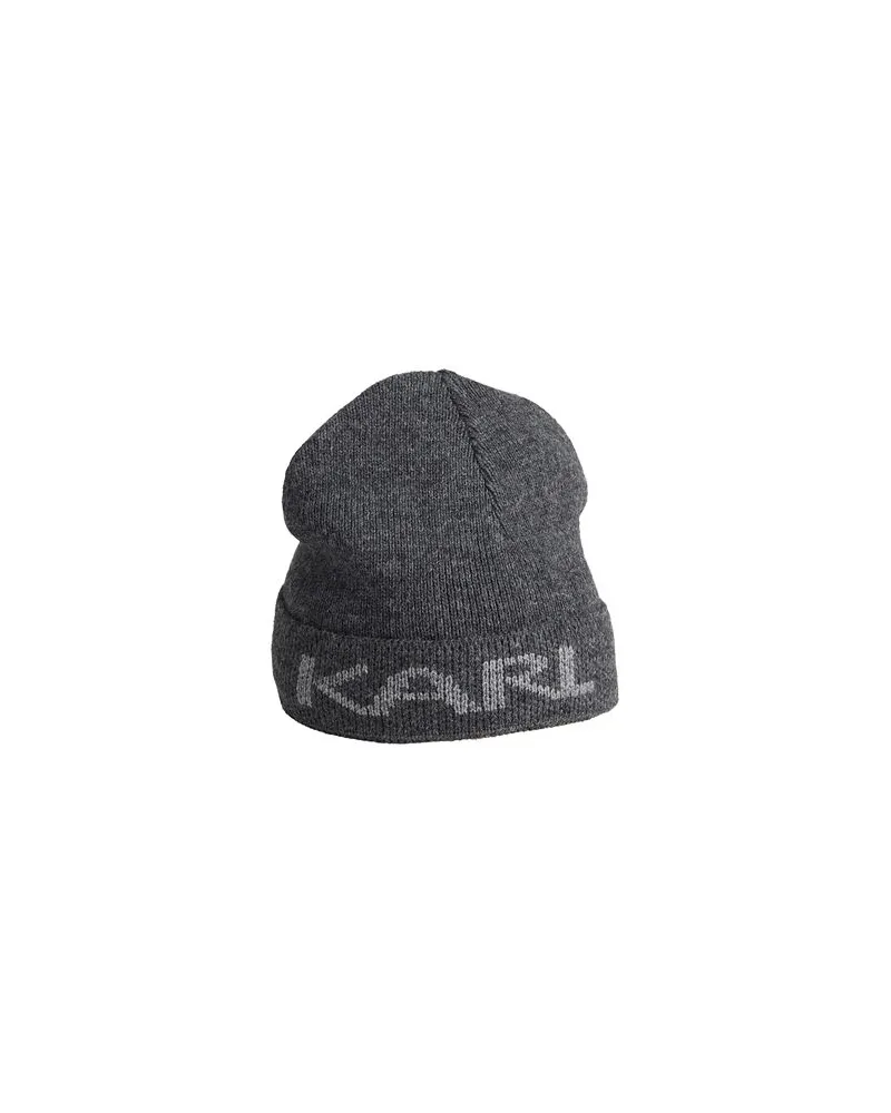 Karl Lagerfeld ACCESSOIRES - Mützen & Hüteauf YOOX.COM Braungrau