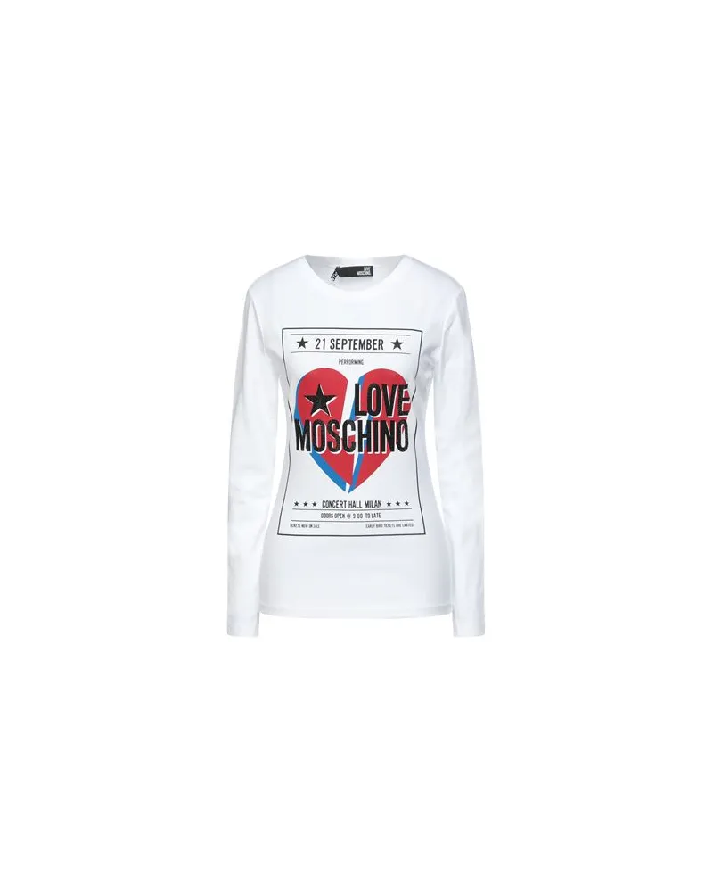 Moschino TOPS - T-shirtsauf YOOX.COM Weiß
