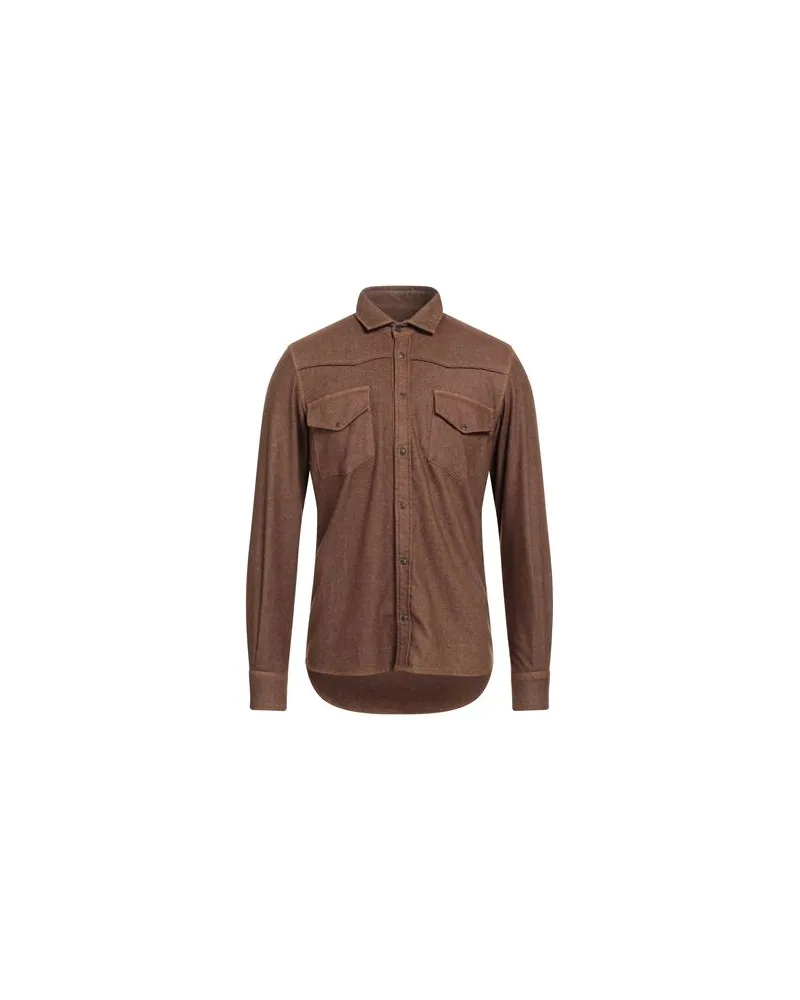 Original Vintage Style TOPS - Hemdenauf YOOX.COM Braun