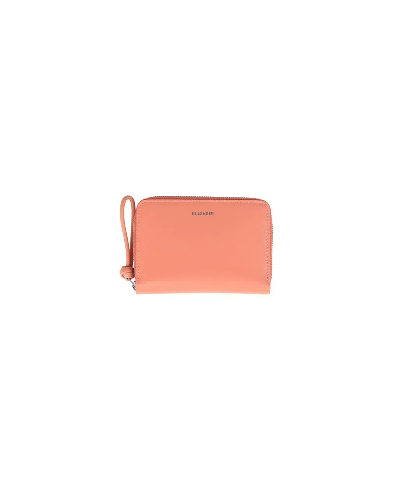 Jil Sander Kleinlederwaren - Brieftaschenauf YOOX.COM Lachs