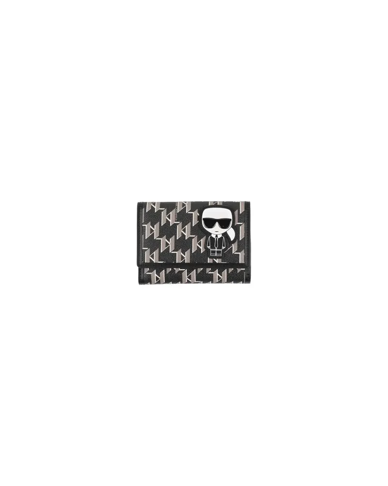 Karl Lagerfeld Kleinlederwaren - Brieftaschenauf YOOX.COM Schwarz