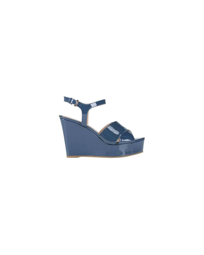 Sergio Rossi SCHUHE - Sandalenauf YOOX.COM Taubenblau