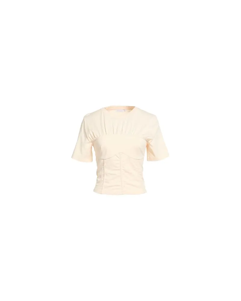 Patrizia Pepe TOPS - T-shirtsauf YOOX.COM Beige