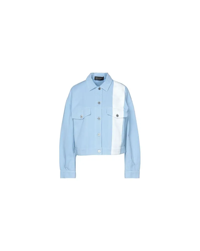 Mr & Mrs Italy JACKEN & MÄNTEL - Jeansjacken/Mäntelauf YOOX.COM Blau
