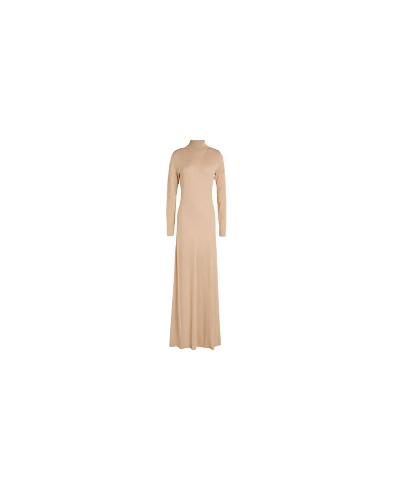 Fabiana Filippi KLEIDER - Maxi-Kleiderauf YOOX.COM Sand