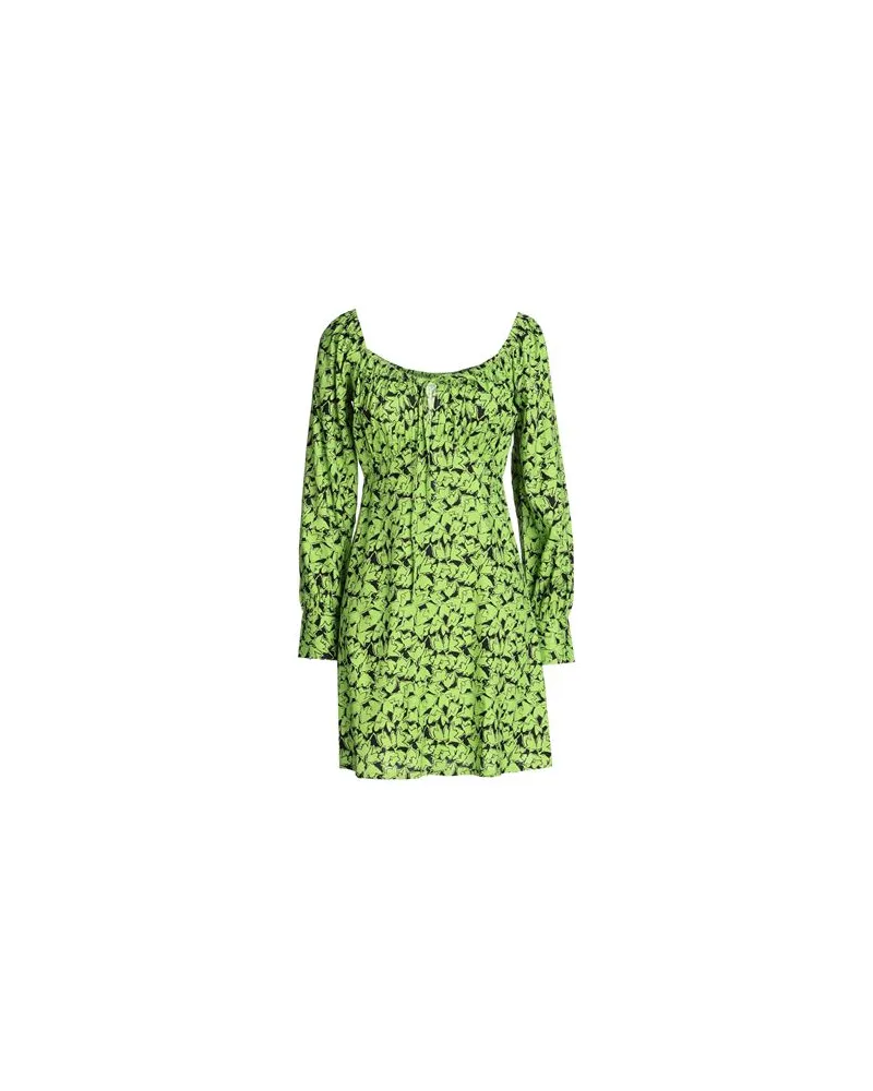 Topshop KLEIDER - Mini-Kleiderauf YOOX.COM Grün