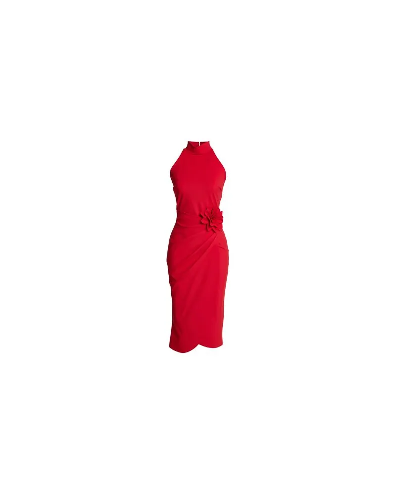 Chiara Boni KLEIDER - Midi-Kleiderauf YOOX.COM Tomatenrot