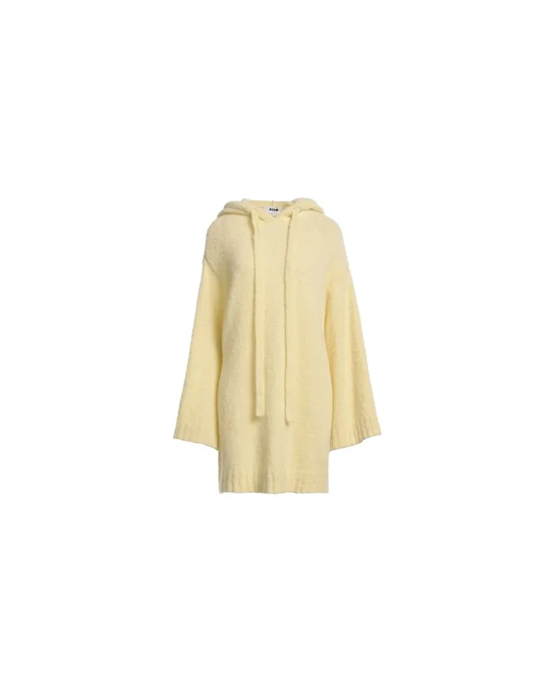 MSGM KLEIDER - Mini-Kleiderauf YOOX.COM Pastellgelb