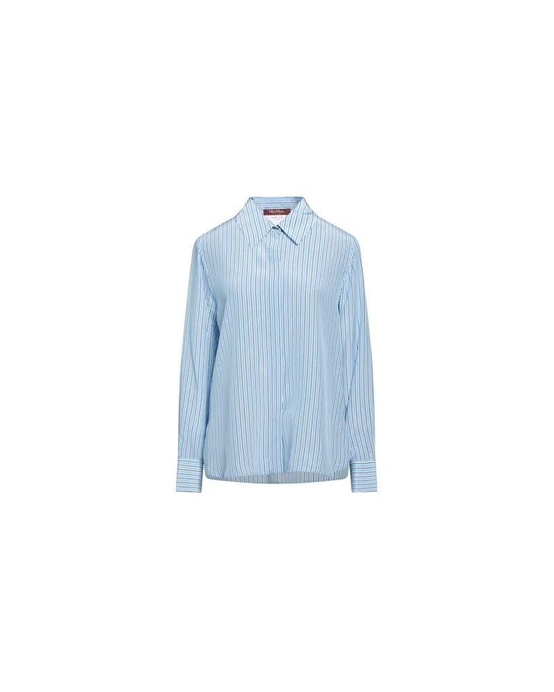 Max Mara TOPS - Hemdenauf YOOX.COM Hellblau
