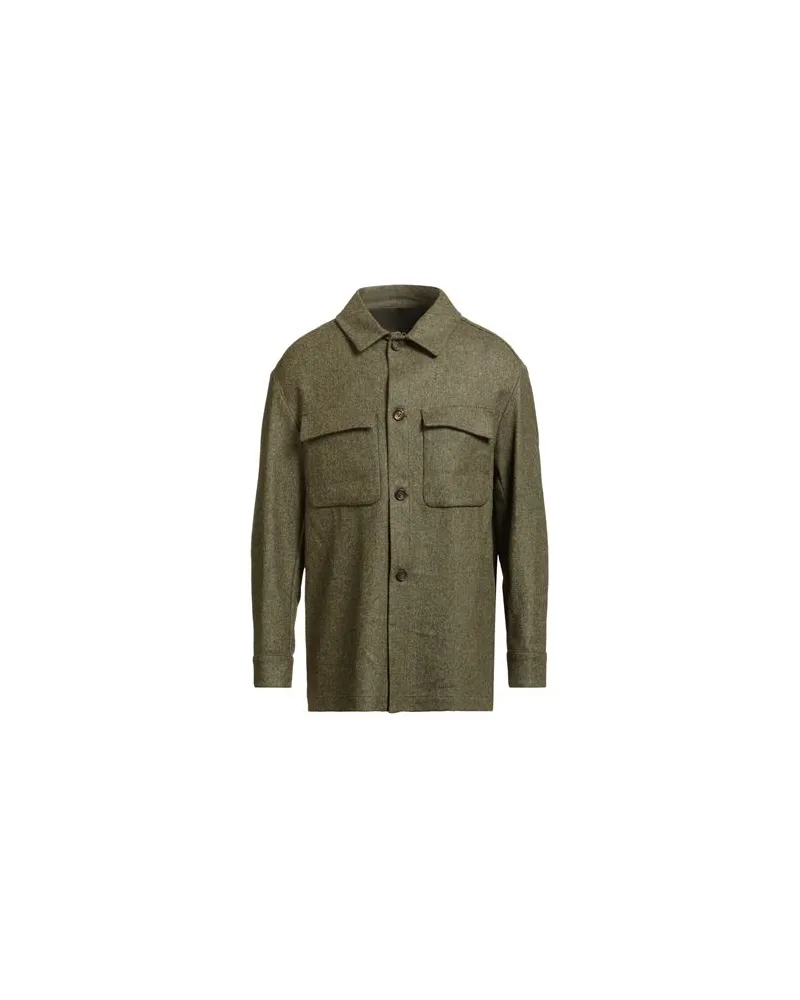Hevò TOPS - Hemdenauf YOOX.COM Militärgrün