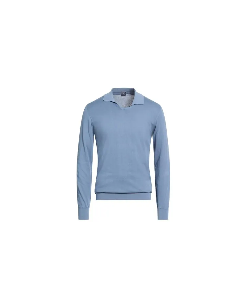 Fedeli STRICKWAREN - Pulloverauf YOOX.COM Taubenblau