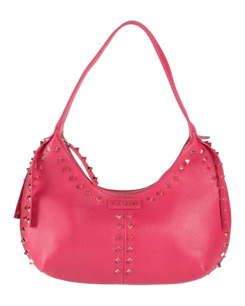 LA CARRIE Schultertasche Fuchsia