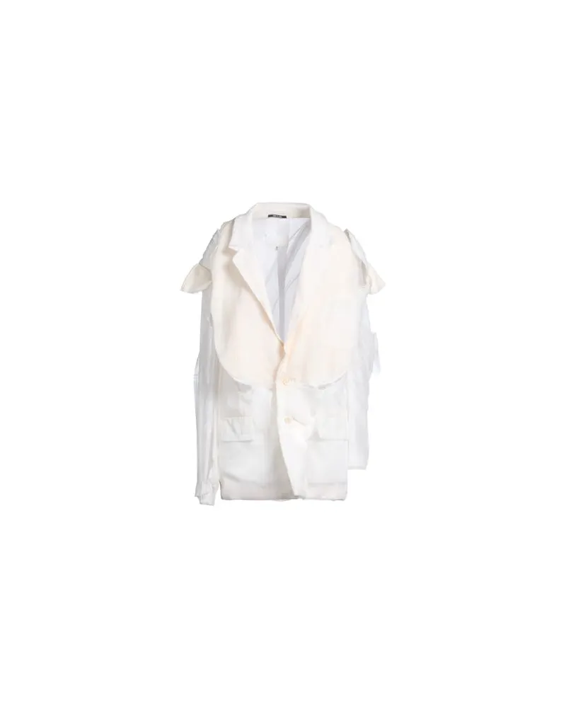 Maison Margiela ANZÜGE und CO-ORDS - Blazersauf YOOX.COM Elfenbein