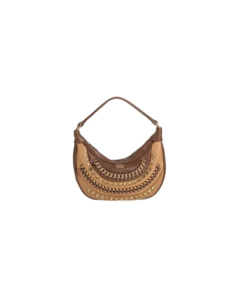 LA CARRIE TASCHEN - Handtaschenauf YOOX.COM Kamel
