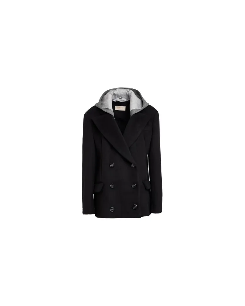 Kaos JACKEN & MÄNTEL - Mäntelauf YOOX.COM Schwarz