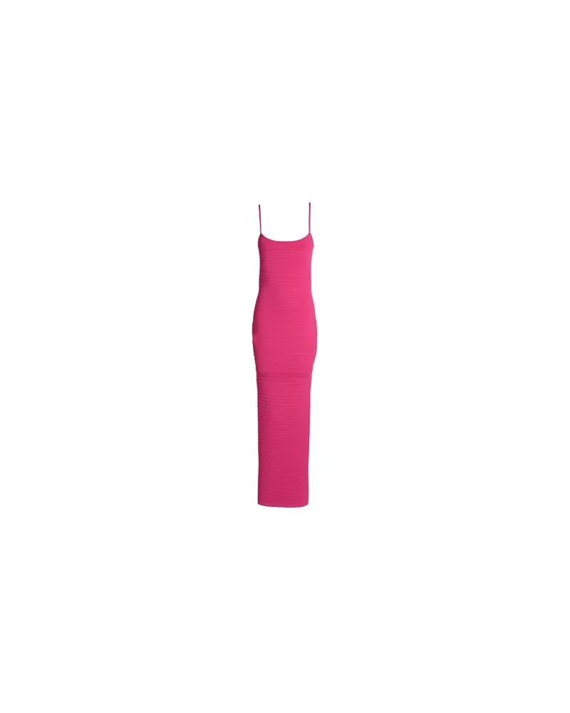 Retrofête KLEIDER - Maxi-Kleiderauf YOOX.COM Fuchsia