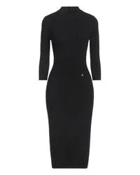 Actitude by Twinset Midi-Kleid Schwarz