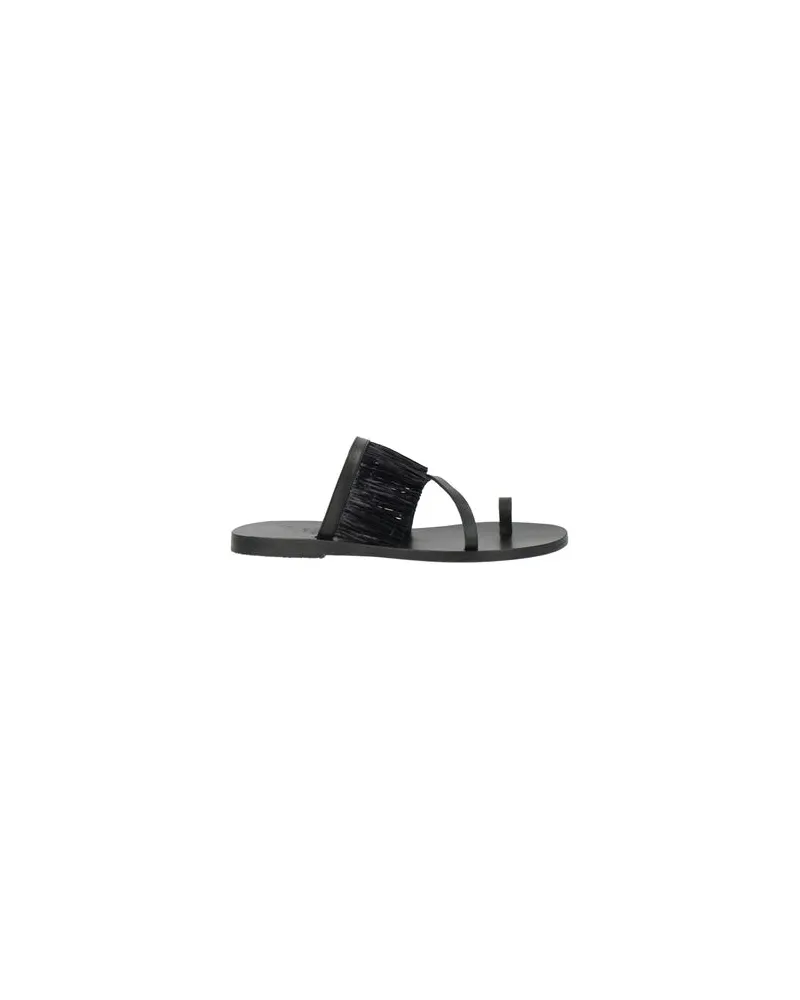 Ancient Greek Sandals SCHUHE - Zehentrennerauf YOOX.COM Schwarz