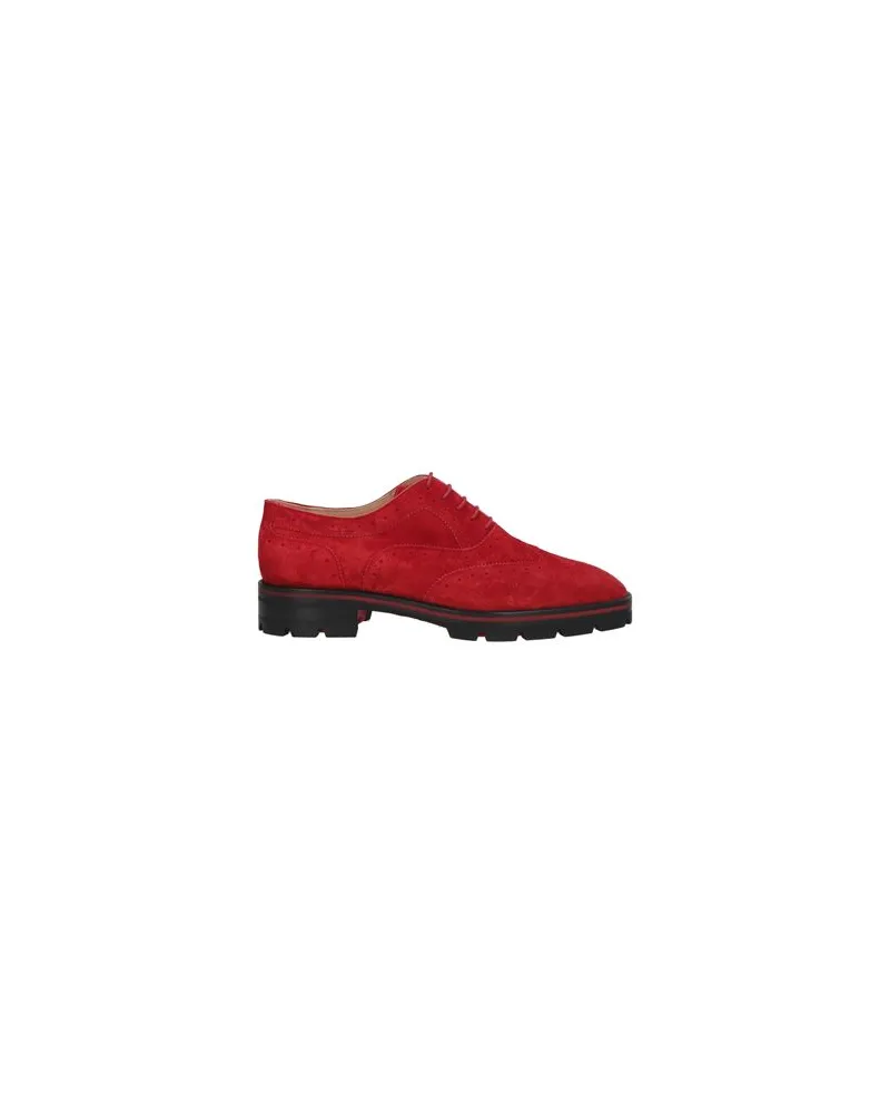 Christian Louboutin SCHUHE - Schnürschuheauf YOOX.COM Rot