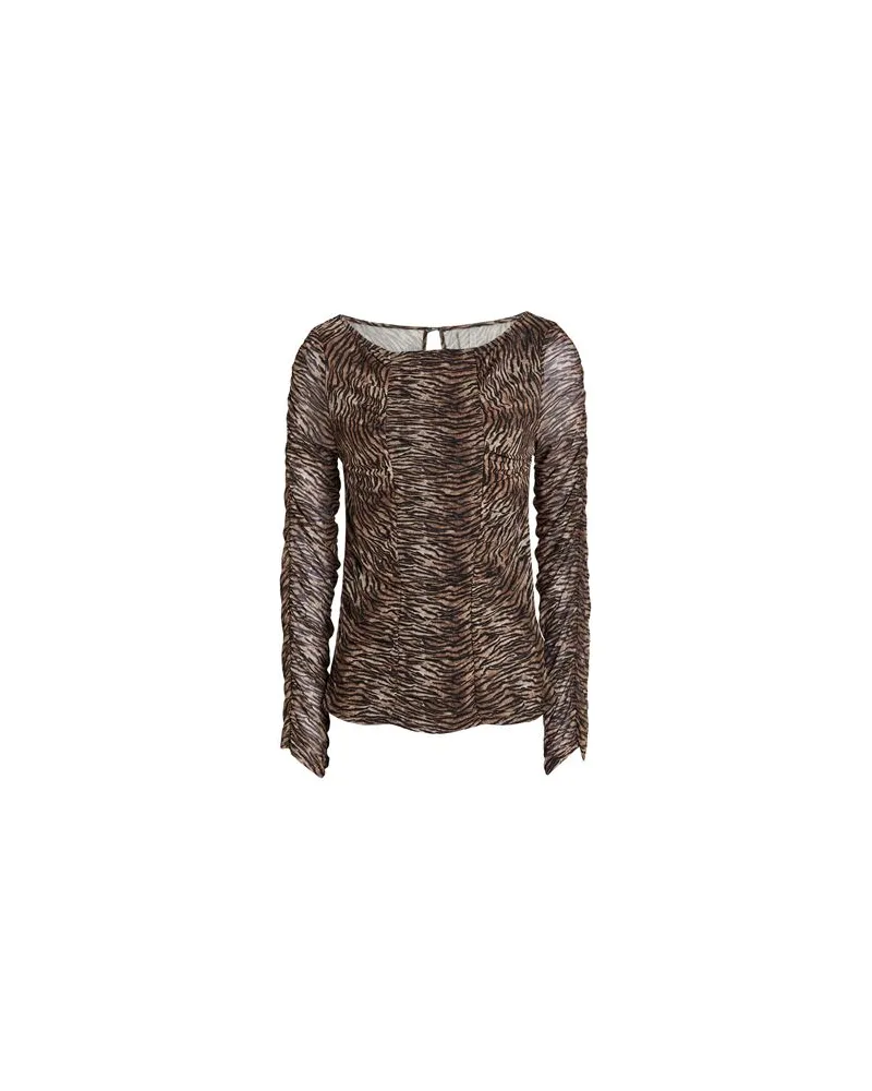 One Teaspoon TOPS - Topsauf YOOX.COM Hellbraun