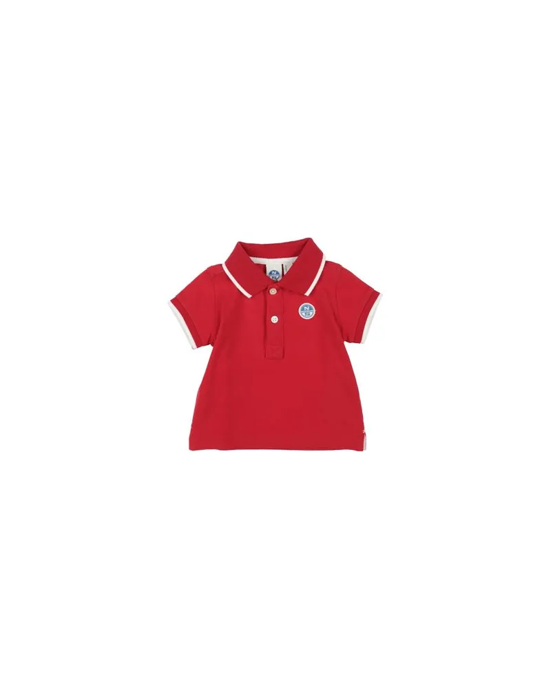 North Sails TOPS - Poloshirtsauf YOOX.COM Rot
