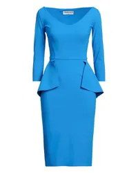 Chiara Boni Midi-Kleid Azurblau