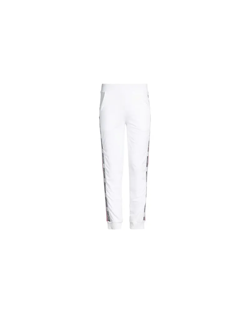 Moschino HOSEN & RÖCKE - Hosenauf YOOX.COM Weiß
