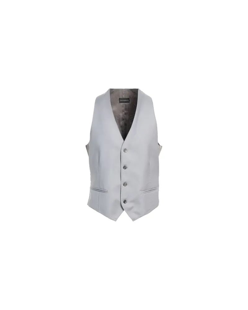 Emporio Armani ANZÜGE und CO-ORDS - Couture-Westenauf YOOX.COM Hellgrau
