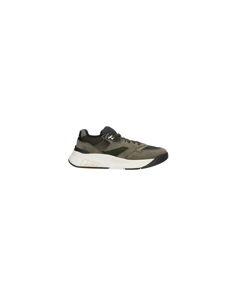 Santoni SCHUHE - Sneakersauf YOOX.COM Militärgrün